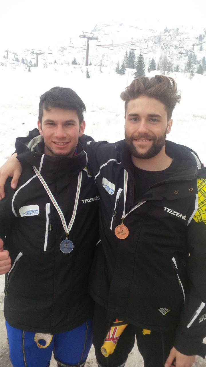 Gasparini F. e Bucciero bene Ai Campinati Trenti