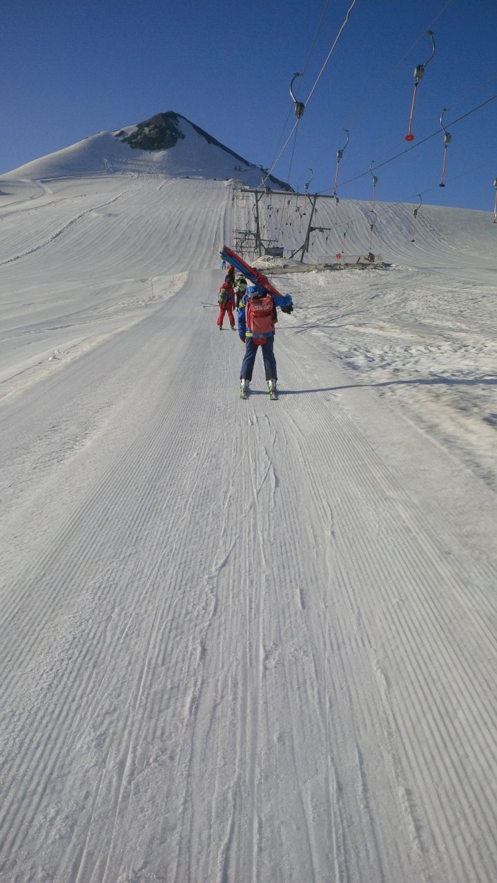 Giovani stage allo Stelvio