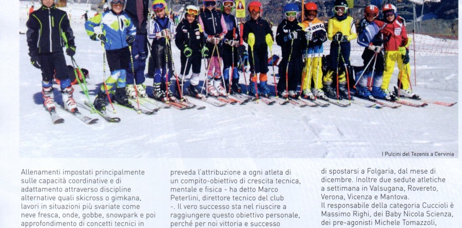 Baby Cuccioli su Race Ski Magazine