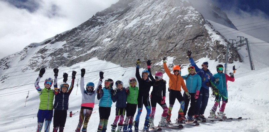 Ragazzi Allievi ad Hintertux.
