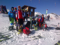Aspiranti giovani splendidi allo stelvio!