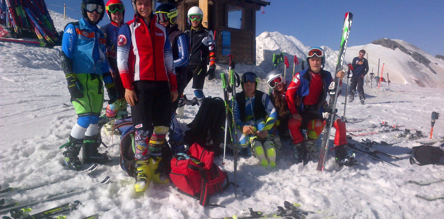 Aspiranti giovani splendidi allo stelvio!