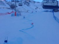 I Giovani in allenamento a Pfelders con Svindal e i norvegesi