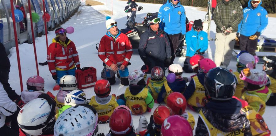 Lezione di primo soccorso in pista per Tez Education