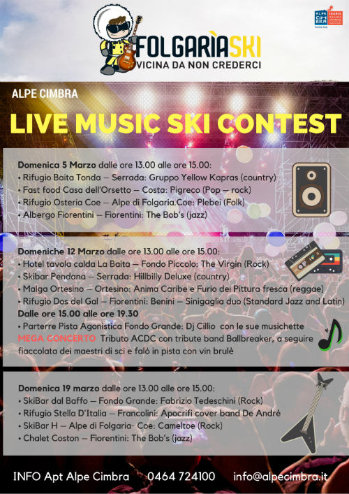 LIVE MUSIC SKI CONTEST