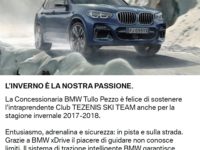 BMW TULLO PEZZO RINNOVA IL SOSTEGNO A TEZENIS SKI TEAM!
