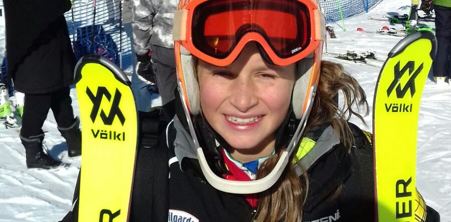 Marta Giaretta prima in Slalom agli International Ski Games