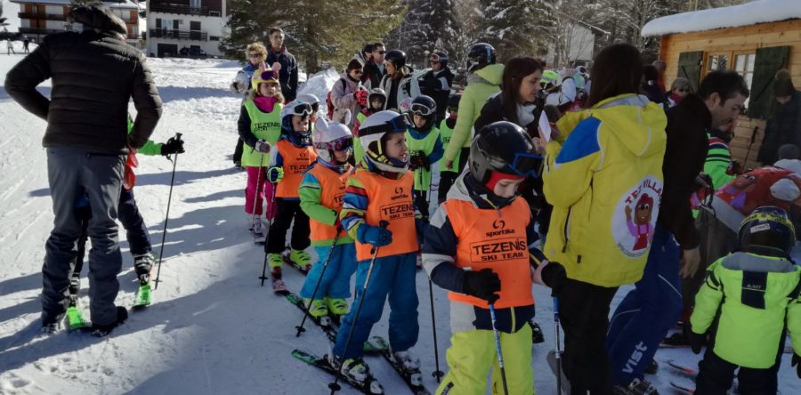Fantastica giornata per i piccoli atleti i “cuccioli di  CALZEDONIA”