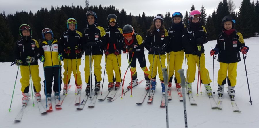Grande stagione per il gruppo Ragazzi Allievi ENJOY SKI