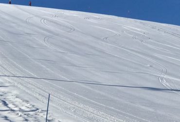 Children Falconeri Ski Team in partenza