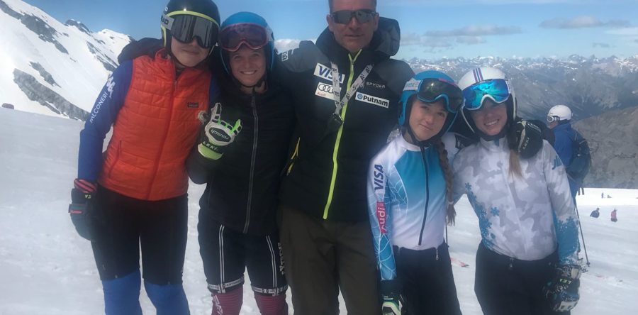 Giovani Falconeri Ski Team stage allo Stelvio