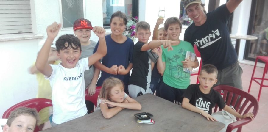 Summer Camp Falconeri ski Team Pulcini a Cesenatico