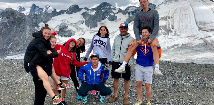 Giovani Falconeri Ski Team al ritorno dallo Stelvio