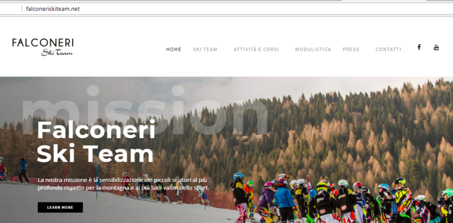 Attivo il nuovo sito FALCONERI SKI TEAM